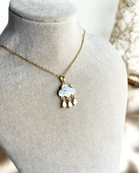 Rain Cloud Necklace - thumbnail 3