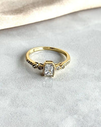 Princess Baguette Ring 14K Series - thumbnail 2