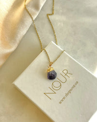 Natural Amethyst Necklace - thumbnail 2