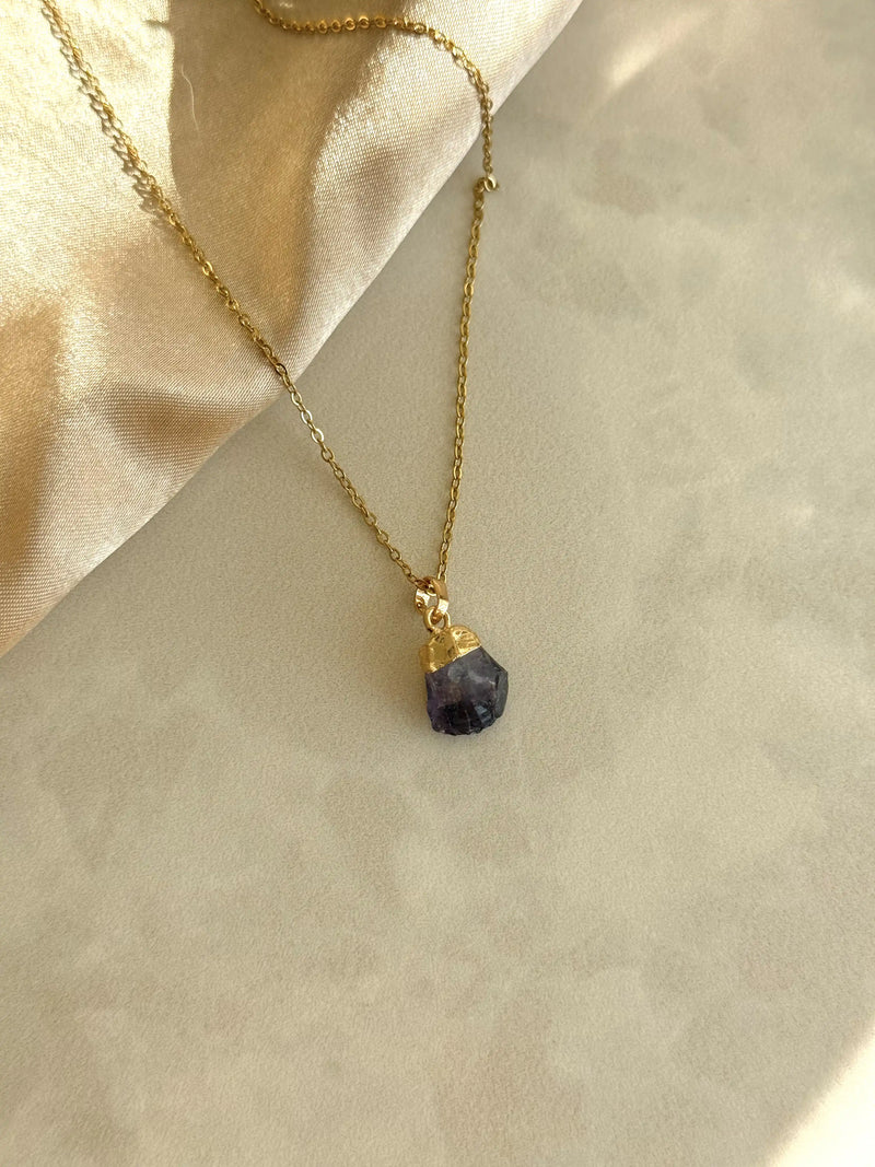 Natural Amethyst Necklace