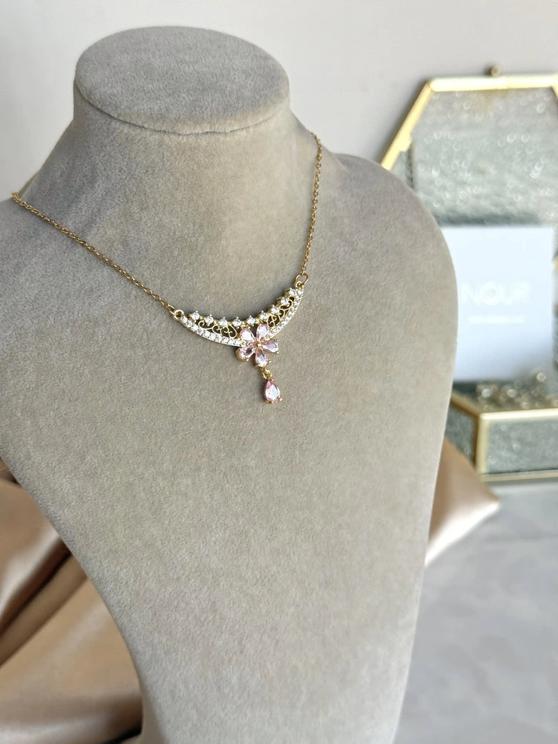 Flower Crown Necklace - Bella Collection