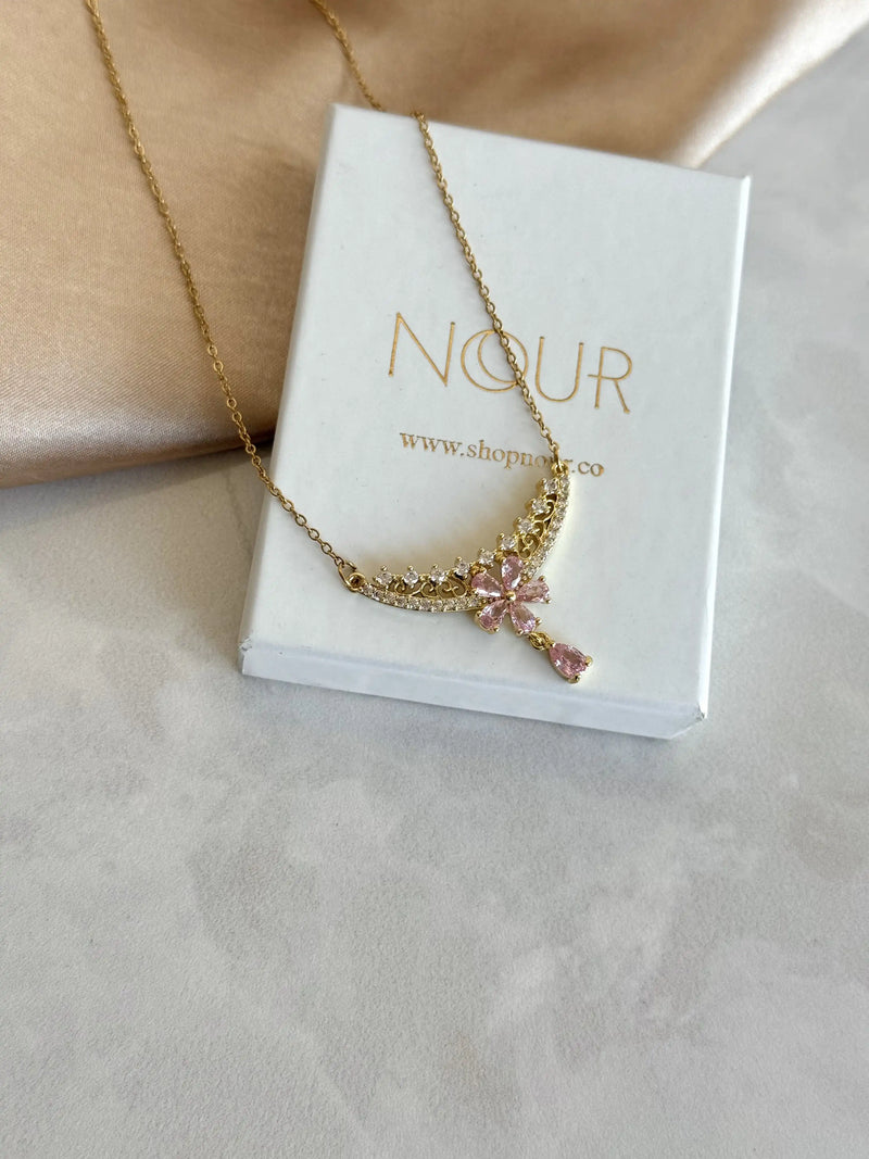 Flower Crown Necklace - Bella Collection