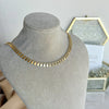 Steel Disc Chain Necklace