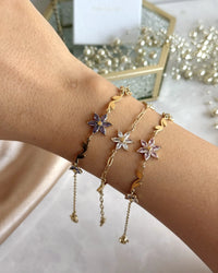 Steel White Lotus Bracelet - thumbnail 3