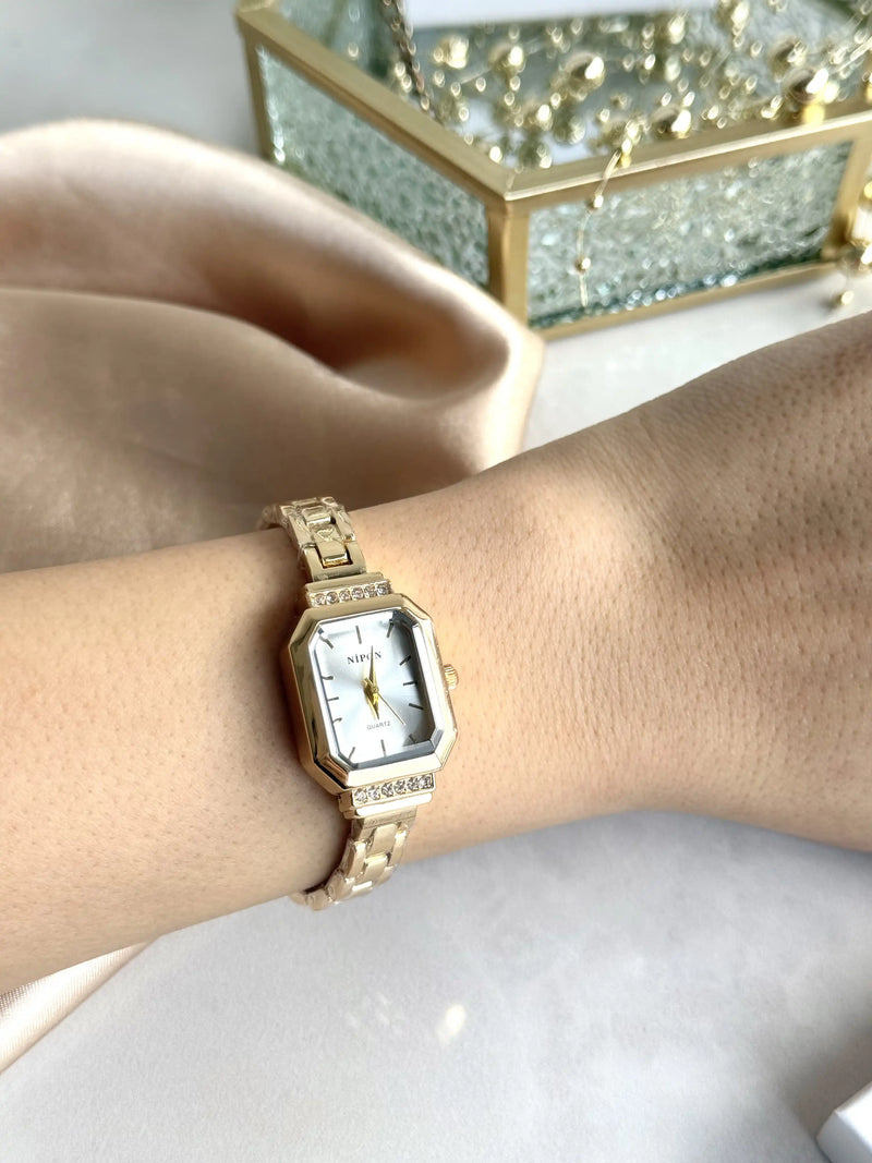 Square Stone Clock