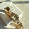 Square Trendy Stone Watch
