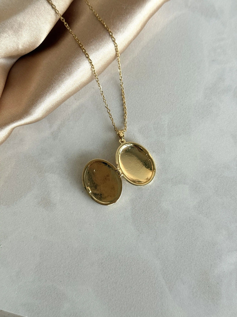Pink Daffodil Locket