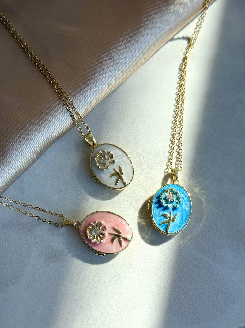 Stone Flower Medallion