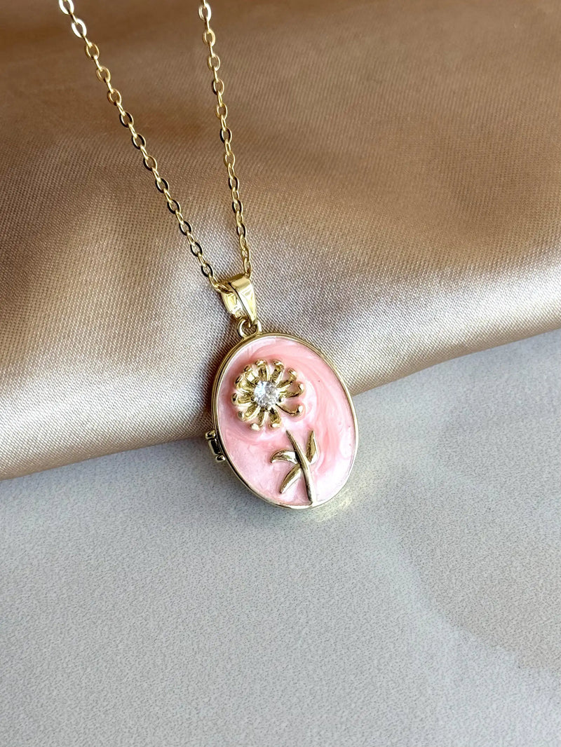 Stone Flower Medallion