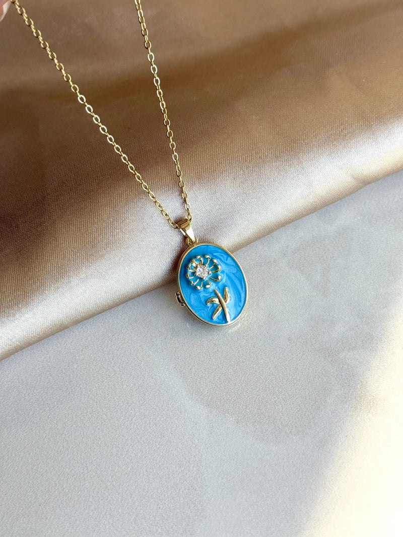 Stone Flower Medallion