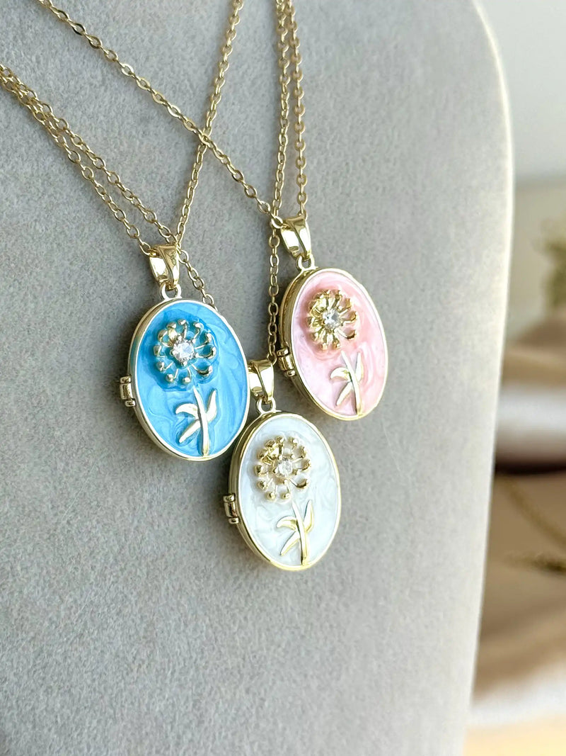 Stone Flower Medallion