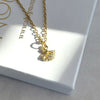 Minimal Swan Necklace