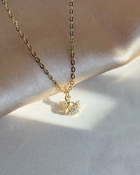 Minimal Swan Necklace - thumbnail 2