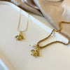 Bee Pearl Necklace
