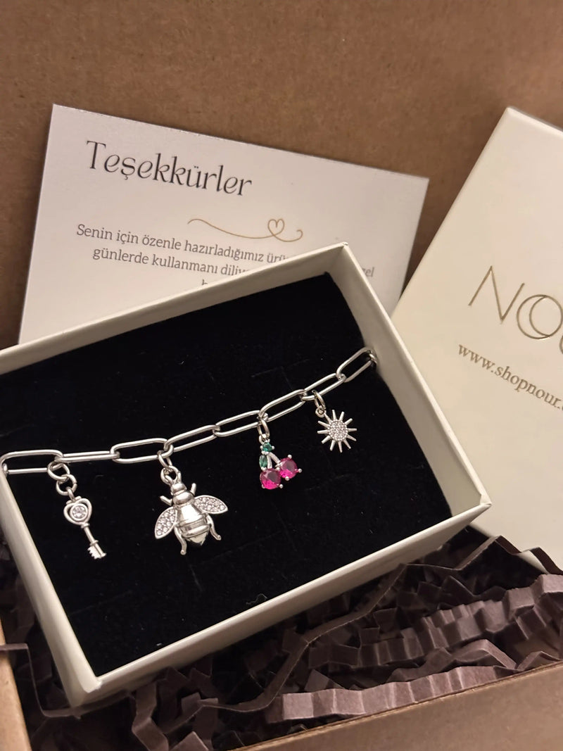 Design a Silver Charm Necklace