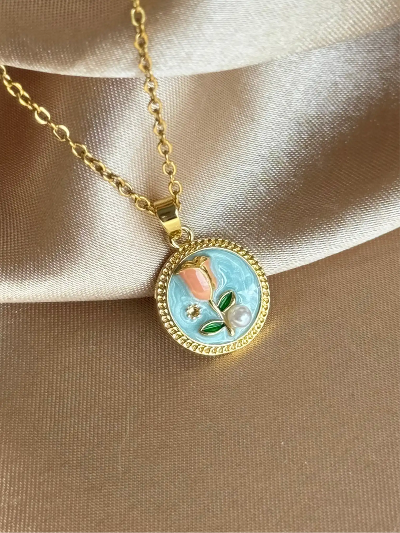 Tulip Flora Necklace