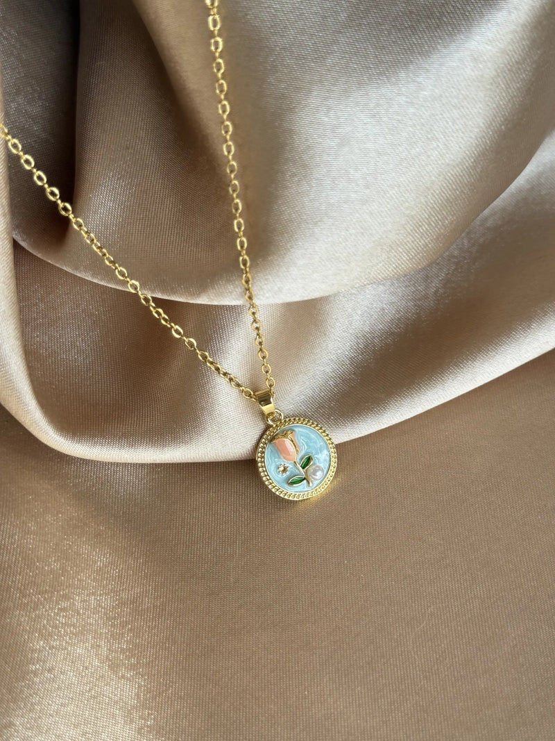 Tulip Flora Necklace