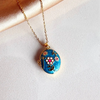 Blue Flower Medallion
