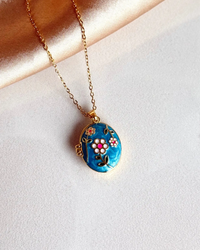 Blue Flower Medallion - thumbnail 1