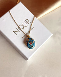Blue Flower Medallion - thumbnail 6