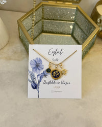 Birth Month Charm Design Necklace - thumbnail 2