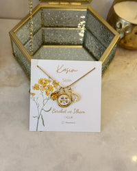 Birth Month Charm Design Necklace - thumbnail 11