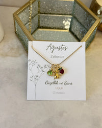 Birth Month Charm Design Necklace - thumbnail 13