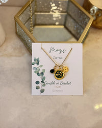 Birth Month Charm Design Necklace - thumbnail 5