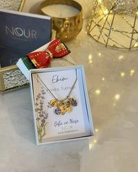 Birth Month Charm Design Necklace - thumbnail 7