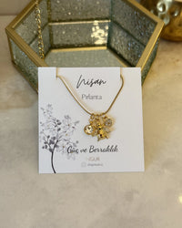Birth Month Charm Design Necklace - thumbnail 8