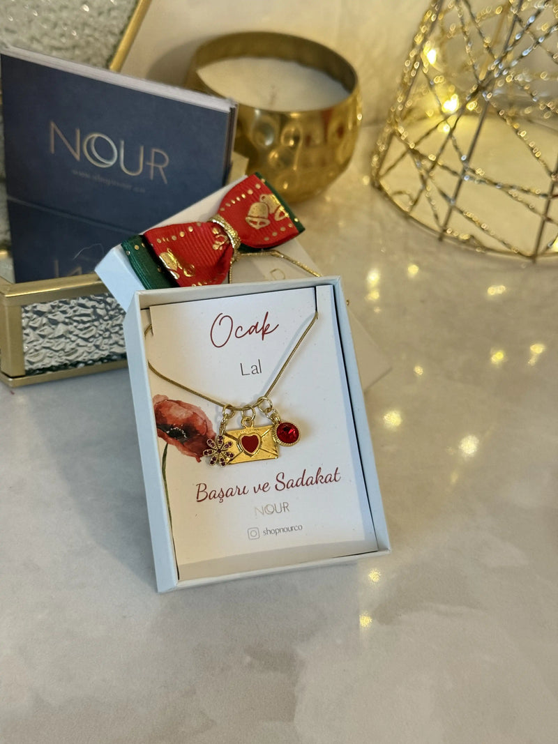 Birth Month Charm Design Necklace