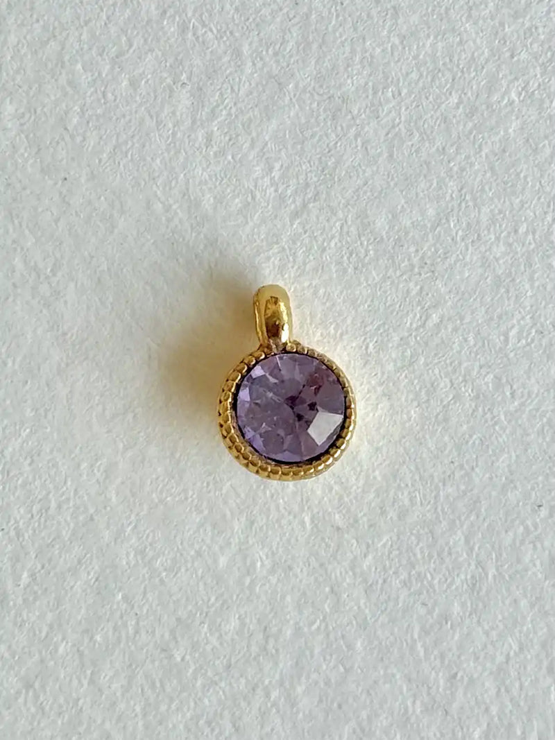 October Birthstone Charm