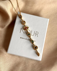 Colorful Eye Y Necklace - thumbnail 3