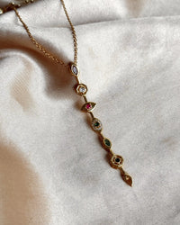 Colorful Eye Y Necklace - thumbnail 2