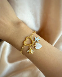 Design a Ring Heart Charm Bracelet - thumbnail 3