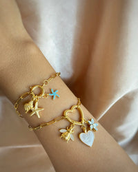 Design a Ring Heart Charm Bracelet - thumbnail 1