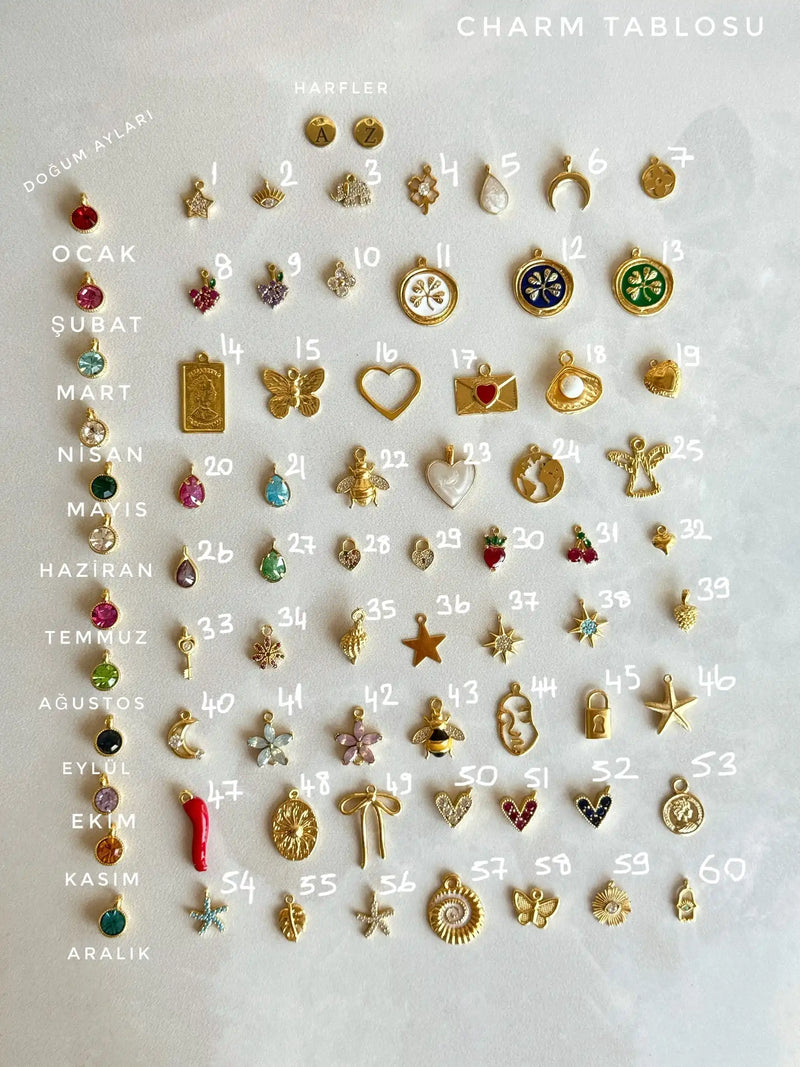 Design a Ring Heart Charm Bracelet