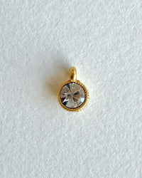 April Birthstone Charm - thumbnail 1