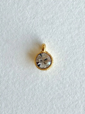 April Birthstone Charm