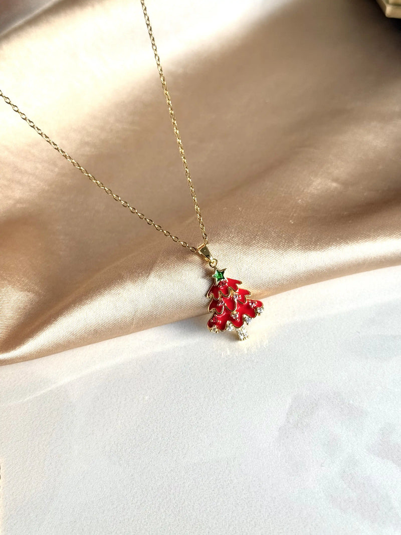 Colorful Christmas Tree Pendant