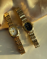 Oval Vintage Clock - thumbnail 2