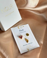 Zodiac Heart Letter Necklace - thumbnail 8