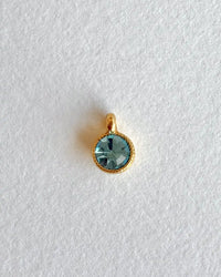 March Birthstone Charm - thumbnail 1