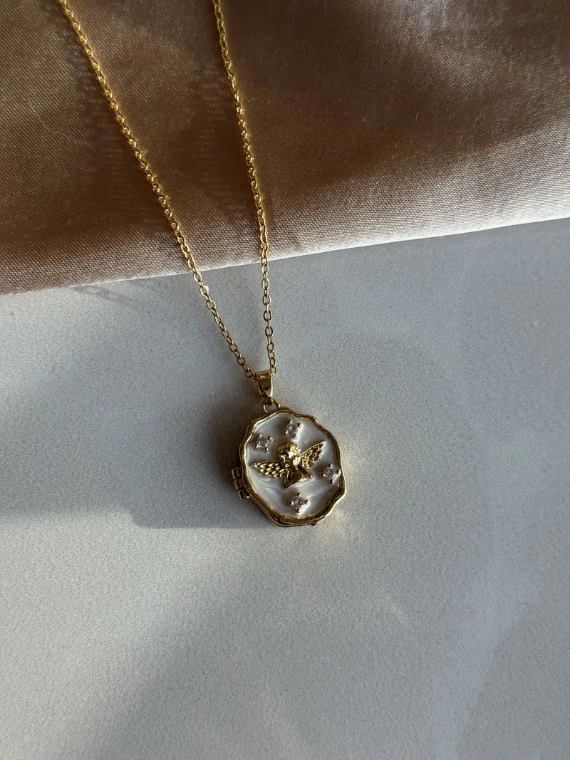 White Angel Necklace