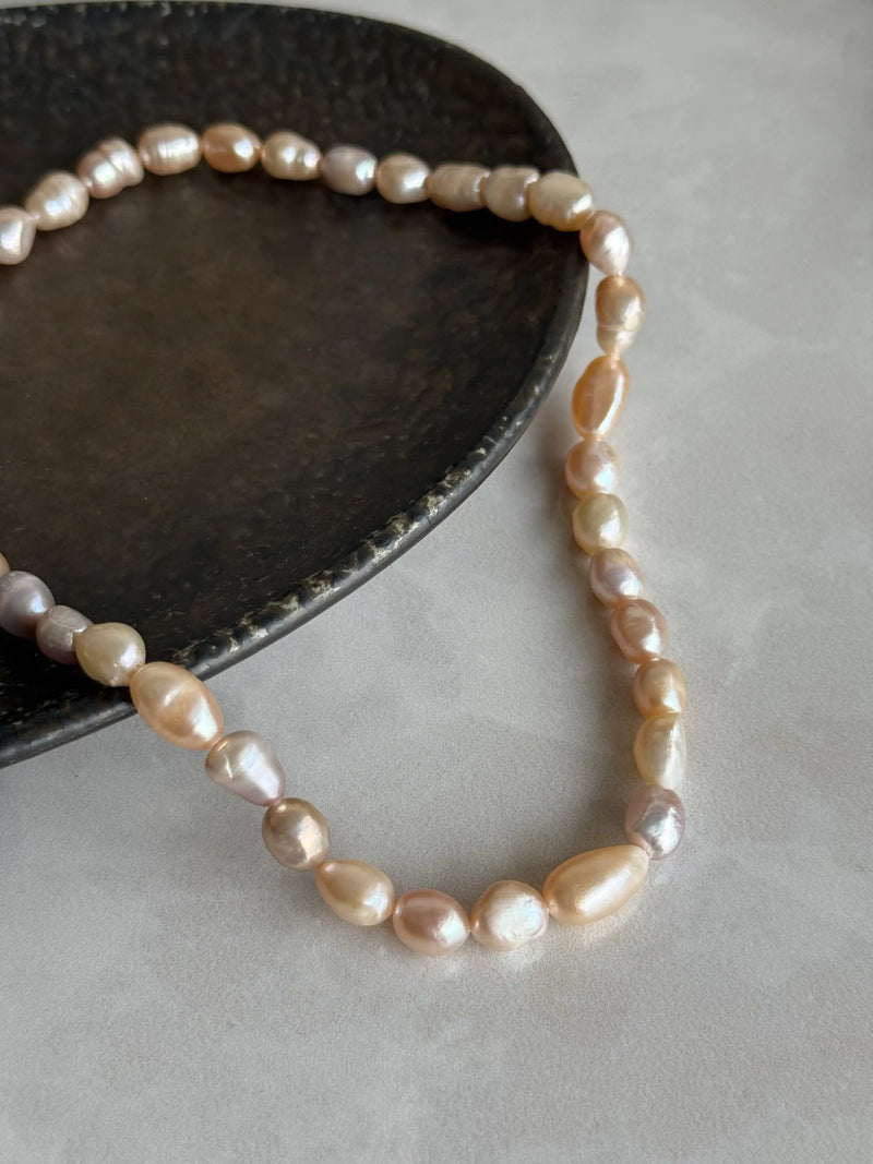 Pink Pearl Necklace