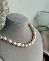 Pink Pearl Necklace - thumbnail 2