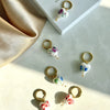 Porcelain Heart Earrings