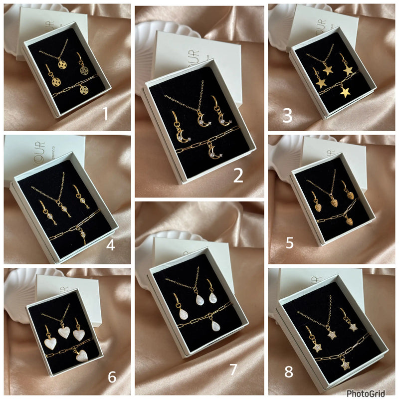 Necklace, Bracelet, Earring Sets