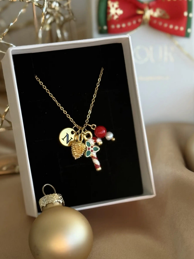 New Year's Necklace with Letters