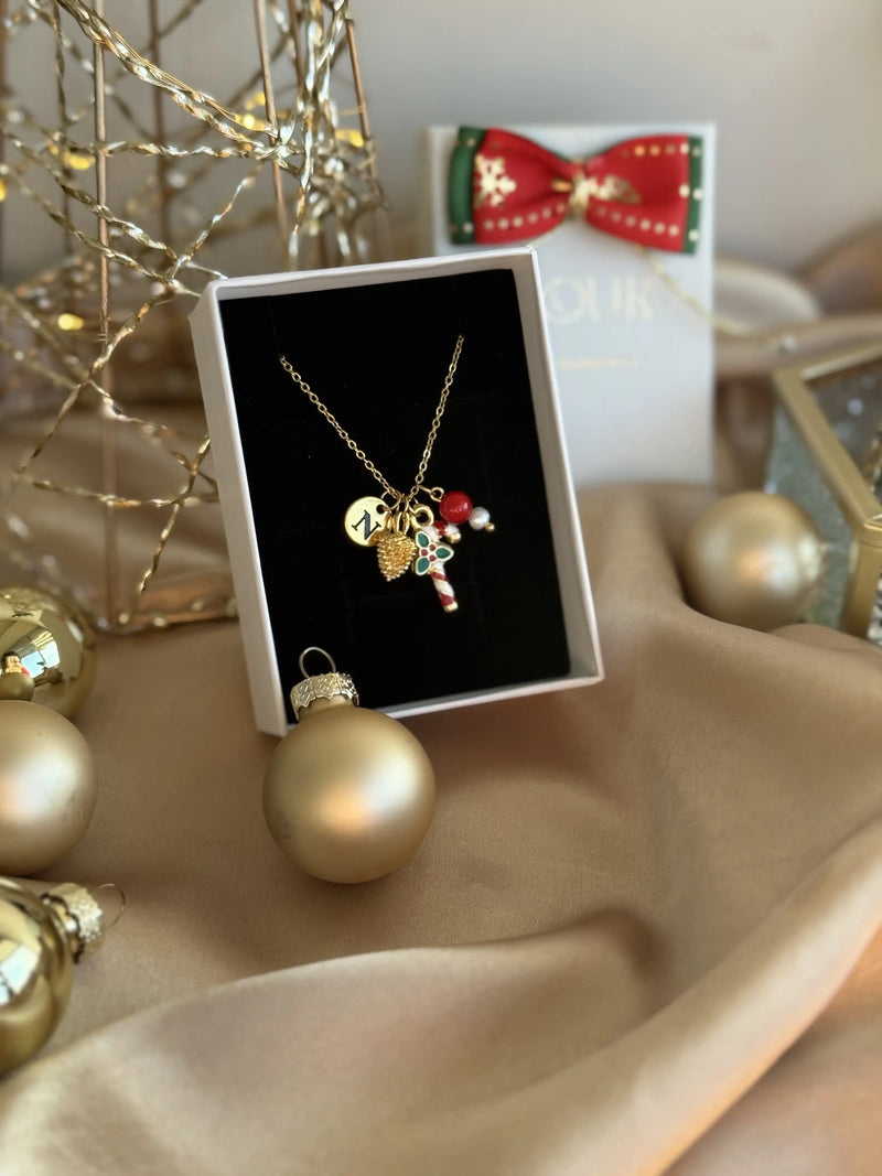 New Year's Necklace with Letters